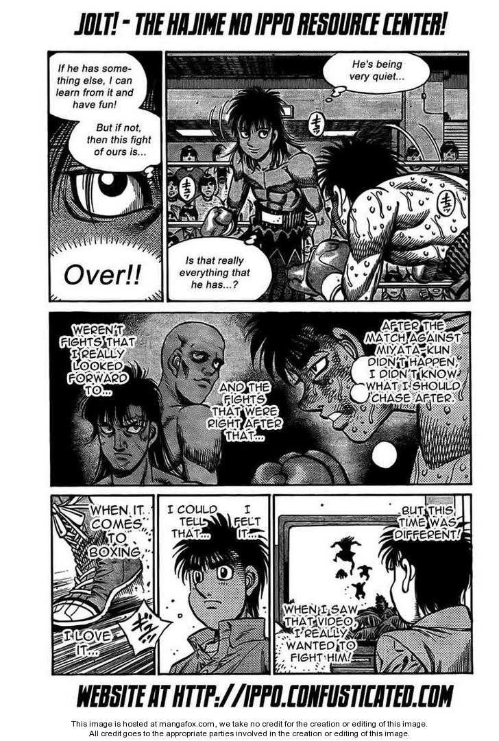 Hajime no Ippo Chapter 883 10